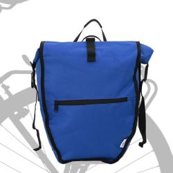 Sac &agrave; v&eacute;lo pour porte-bagages 25 L Bleu 32.5x17x57 cm