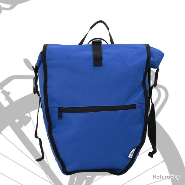 Sac � v�lo pour porte-bagages 25 L Bleu 32.5x17x57 cm