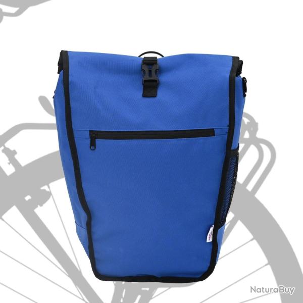 Sac de vlo pour Pannier Rack 20 L Bleu 34x16x59 cm