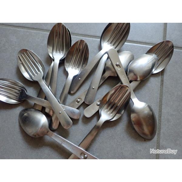 Plusieurs dates diff�rentes - Ancien Couverts Suisse de dotation - Cuill�re - fourchette