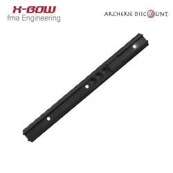 Rail Picatinny Long Pour Pistolet Arbal&egrave;te X-Bow Fma