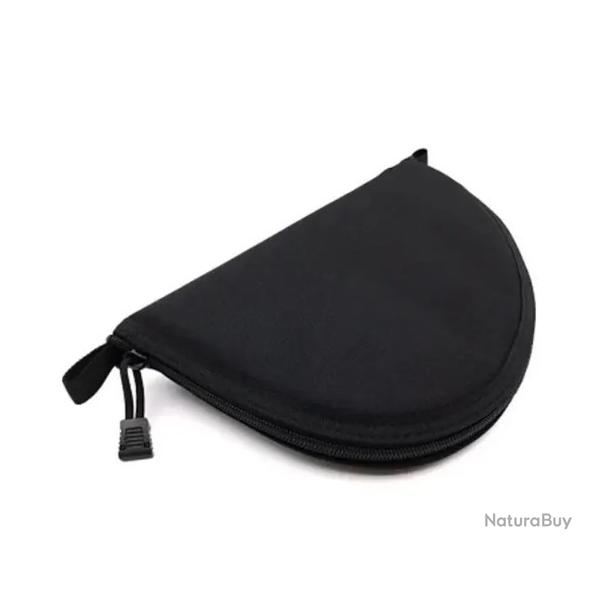 Etui de protection noire pour arme de poing - Livraison gratuite