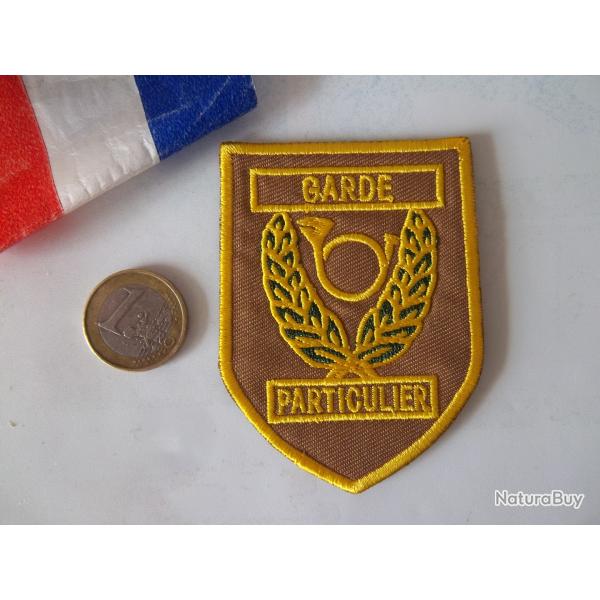 �cusson poitrine Garde Particulier homologu� chasse, p�che, bois voirie routi�re