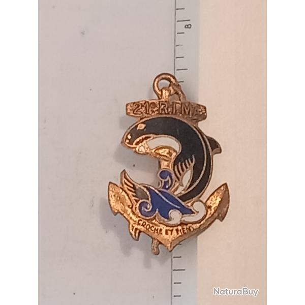 Insigne du 21�me r�giment d'infanterie de Marine (21�me RIMa)