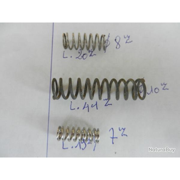 lot de 3 ressorts pour arme