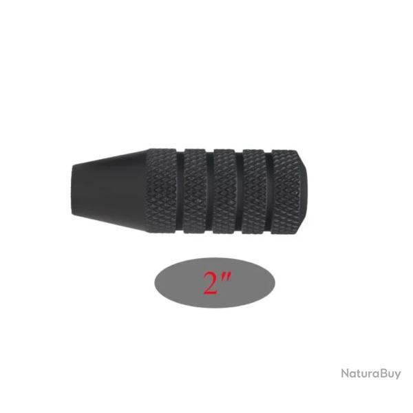 Boule levier d'armement 5/16-24 - Molet� 2" sans adaptateur