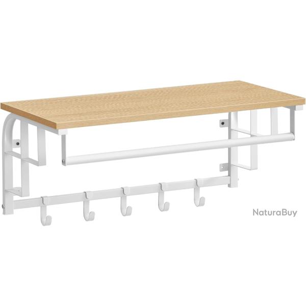 Porte-manteau Mural avec �tag�re de Rangement