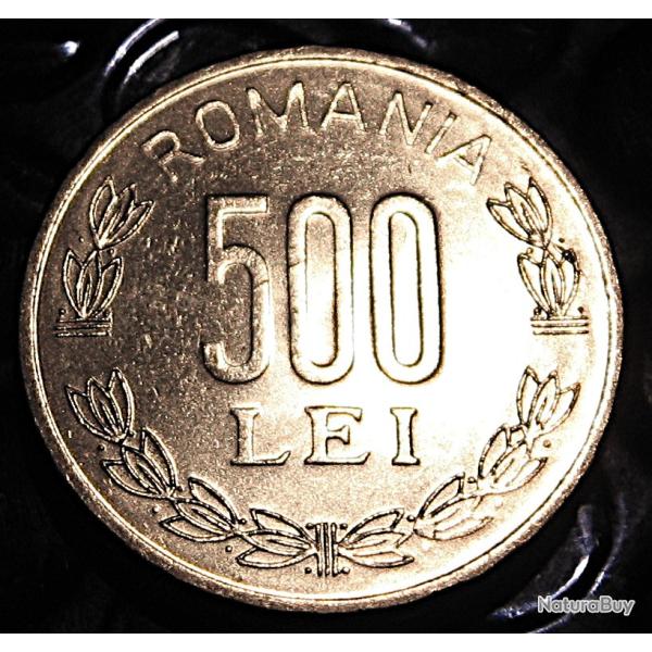 roumanie piece de 500 lei (superbe) alu 1999