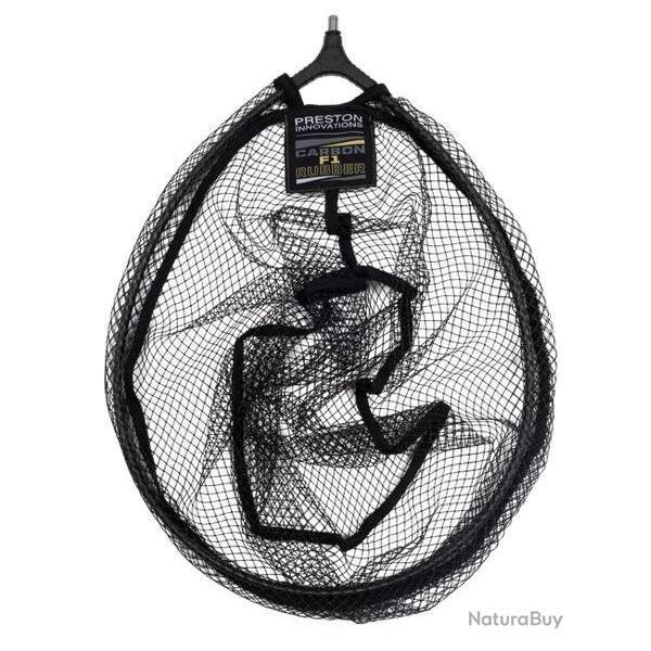 TETE D'EPUISETTE CARBON F1 LATEX 18" 45CM