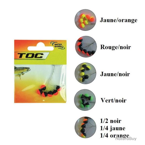 GUIDE FIL ROND 8mm Jaune/orange