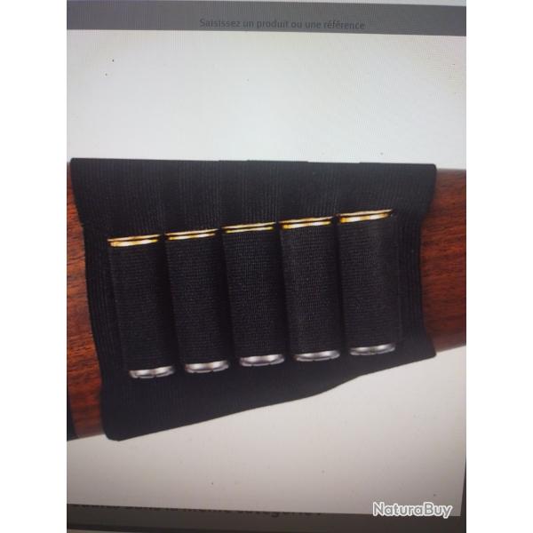 Cartouchi�re de crosse 5 cartouches pro hunt ligne Verney Carron