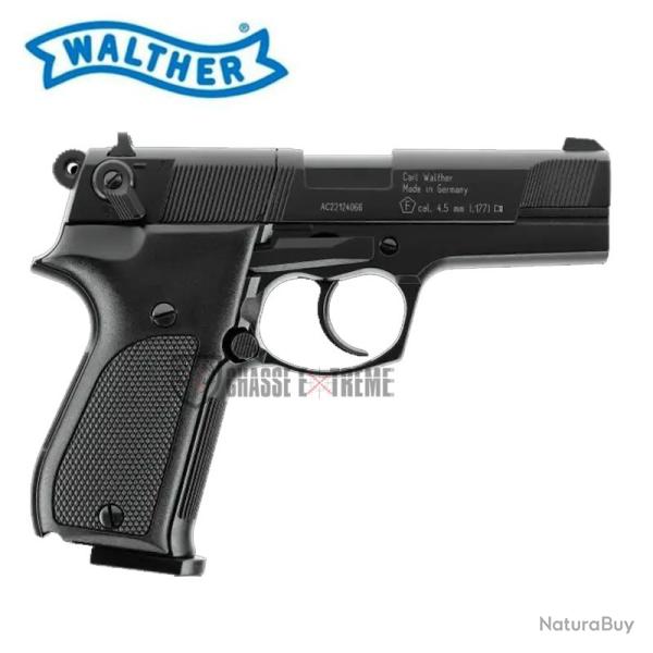 Pistolet WALTHER CP88 3.5'' Cal 4.5 mm CO2 Noir