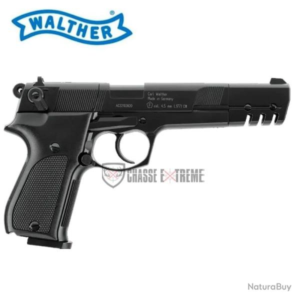 Pistolet WALTHER CP88 Competition 5.6'' Cal 4.5 mm CO2 Noir