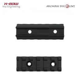 Kit Rails Picatinny Courts Pour Pistolet Arbal&egrave;te X-Bow Fma
