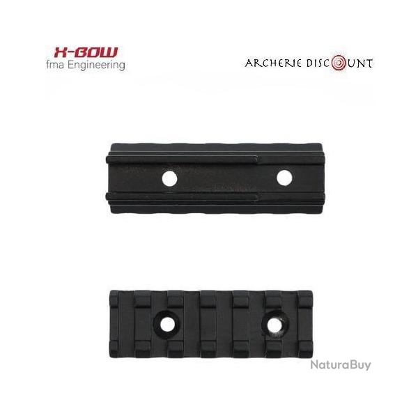 Kit Rails Picatinny Courts Pour Pistolet Arbal�te X-Bow Fma