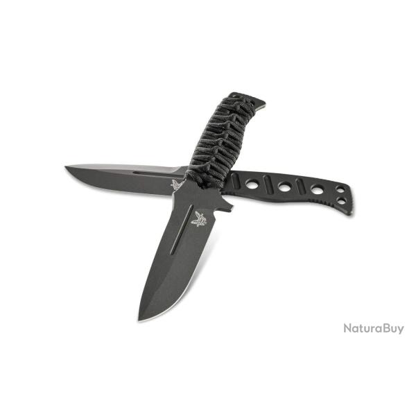 Benchmade  375BK-1 ADAMAS FIXE, Cerakote Noir