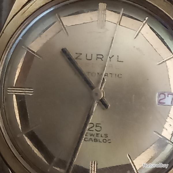 Tr�s belle montre suisse " ZURYL "