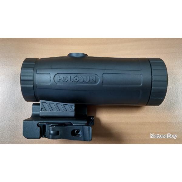 *** Modle de dmonstration - Holosun HM3X Magnifier - Montage : 21mm/QD ***