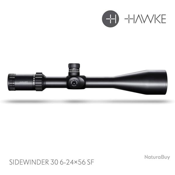 LUNETTE HAWKE SIDEWINDER 30IRSF 6-24X56