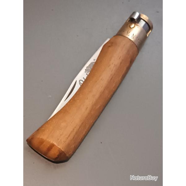COUTEAU OLD BEAR, ITALIE, manche NOYER, NEUF.
