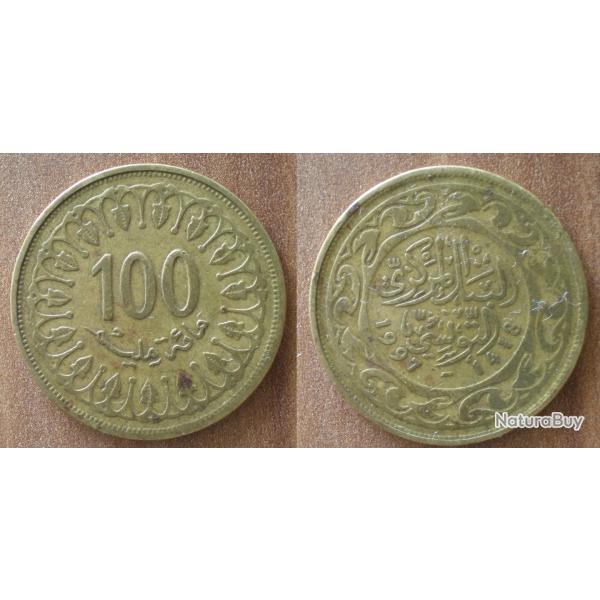 Tunisie 100 Millimes 1997 1418 Millim Piece