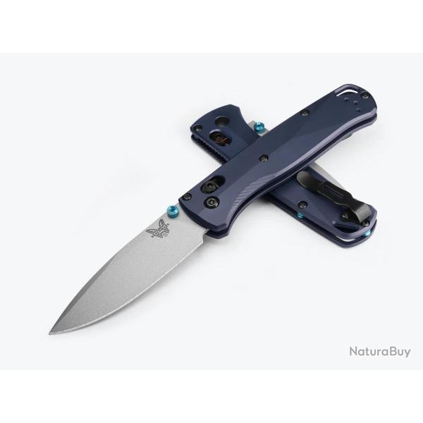 Benchmade Bugout 535SL-13 - Couteau pliant Lame Drop Point CPM S90V, Manche Aluminium