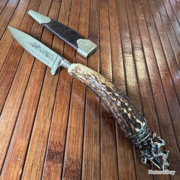 SUPERBE NICKER VINTAGE TRADITIONNEL ALLEMAND OTHELLO ARTISANALE A SOLINGEN REPRESENTANT ST GEORGE