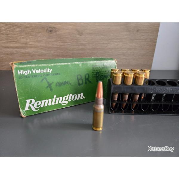 7mm BR REMINGTON (lot de 8 cartouches)