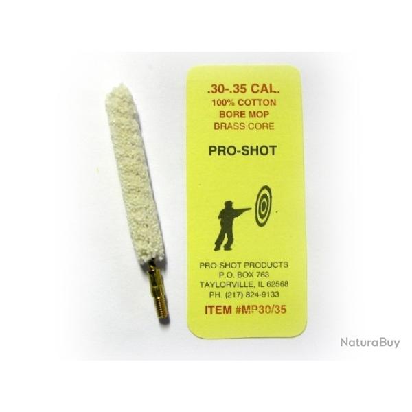 Ecouvillon en coton Pro-shot pour calibre .24 / .27