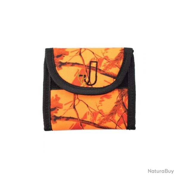 Pochette Garna Januel 10 balles - Orange camo