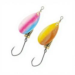 Cuiller MEPPS Aglia micropigments hame&ccedil;on simple Rainbow trout 2