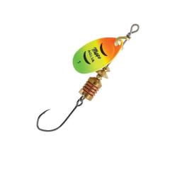 Cuiller MEPPS Aglia fluo hame&ccedil;on simple 2 Tiger/or
