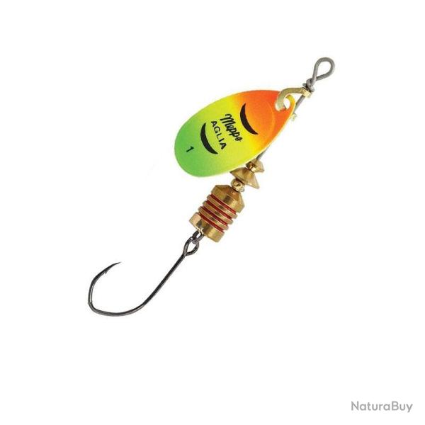 Cuiller MEPPS Aglia fluo hame�on simple 3 Tiger/or