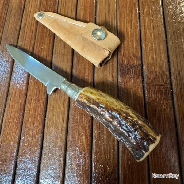 COUTEAU NICKER ALLEMAND VINTAGE MINIATURE DANS SON �TUIS NEUF