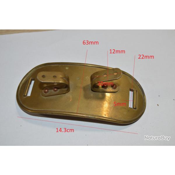 Pi�ce � identifier Militaire Protection Plaque Baguette Tambour Allemand Fran�ais ? (24)