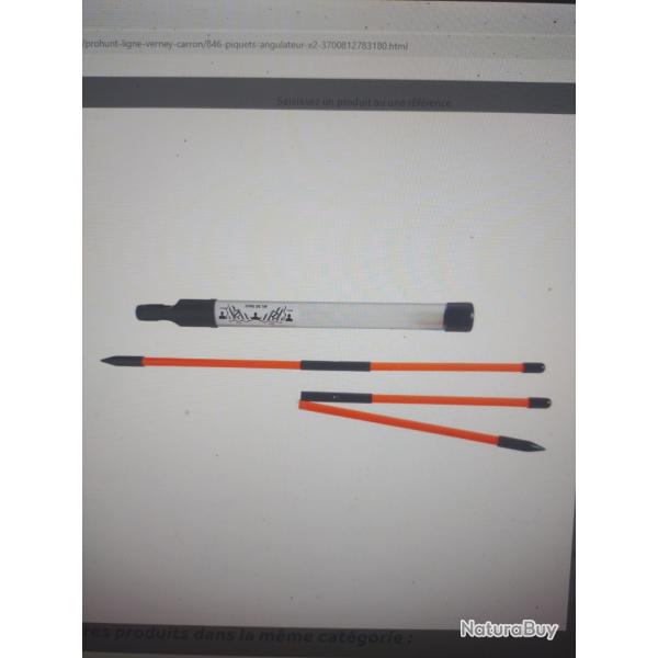 Piquet angulateurs X2 pro hunt ligne Verney Carron