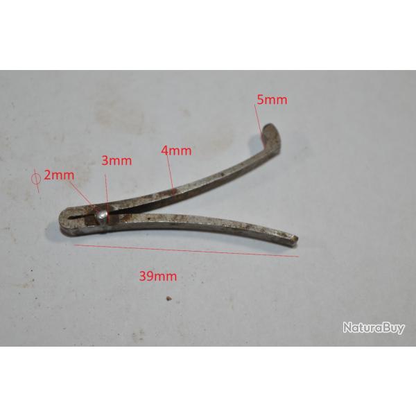 Petit Ressort de platine pour Fusil ancien � identifier  1800/1900 Fusil Restauration  39mm  (17B)