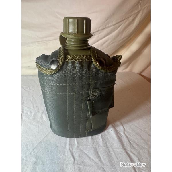 Gourde type US 1L NEUVE + housse isolante militaire