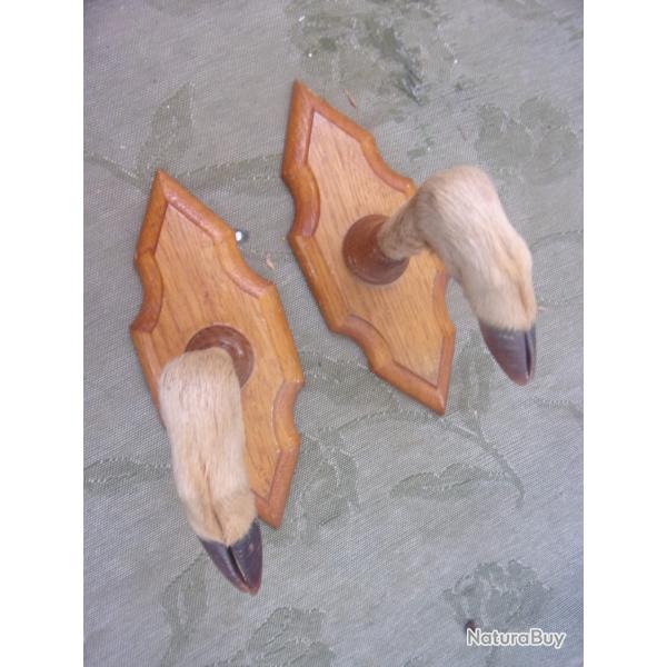 ratelier  porte-fusil 1 arme long. 22 cm