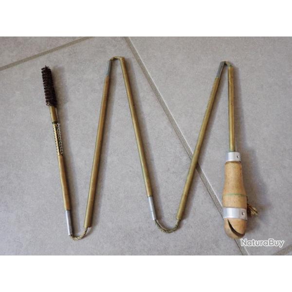 Baguette en laiton de nettoyage pour fusils suisses ou tous 7,5 mm