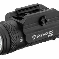 Lampe tactique 800 Lumens laser vert PL800 Skywoods