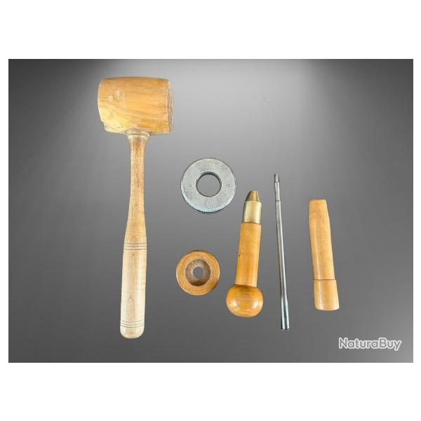 Recalibreur Buis M�tal ancien complet, calibre 12