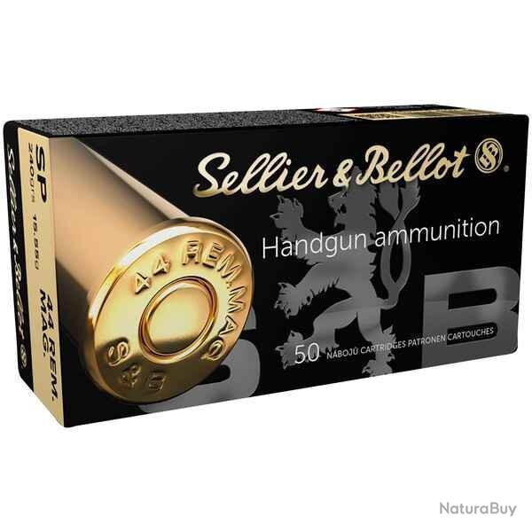 Munitions SELLIER BELLOT Cal.44 REM.MAG 240gr