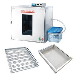 Couveuse + 1 Tiroir de caille &agrave; poule + 1 Panier d'&eacute;closion + 1 Kit humidification