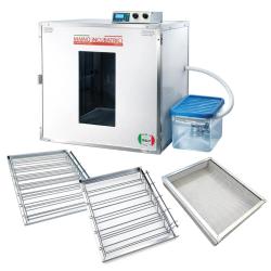 Kit couveuse &eacute;vo 2 tiroirs poule oie 1 panier + humidificateur