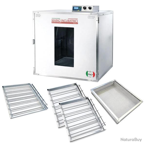 Couveuse + 1 Tiroir caille � poule + 2 Tiroirs oeufs oie - paon -�dinde + 1 Panier d'�closion