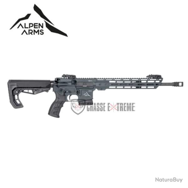 Carabine ALPEN STG15CP 14.5" 10 Cps Cal 223 Rem Sniper Grey - Premium