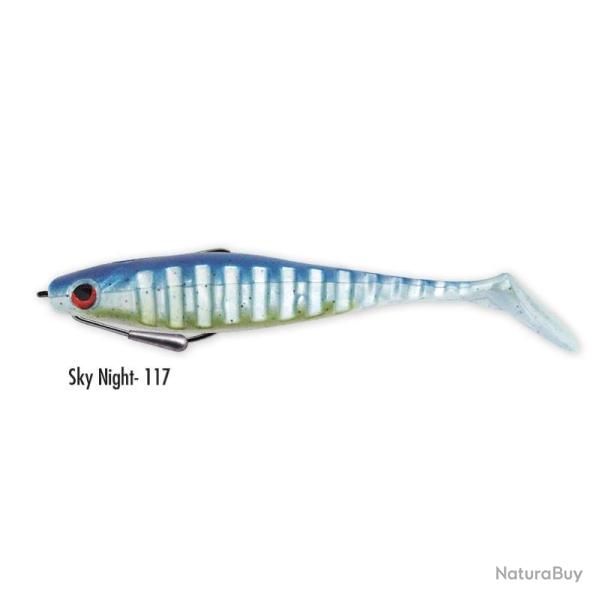 Leurre Souple Mont� Delalande Neo Shallow 13cm 117 - Sky Night