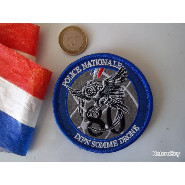 cusson conducteur drone direction interdpartementale PN Somme insigne tissu