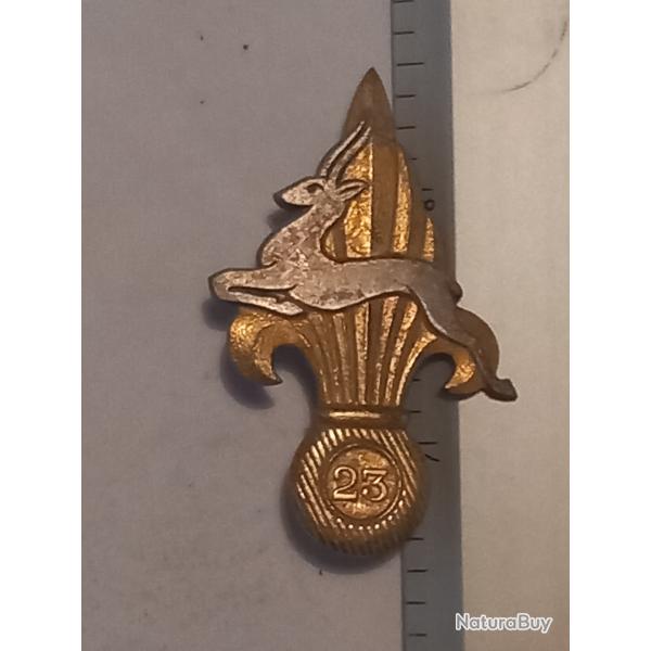 Insigne de la 23�me compagnie port�e de la L�gion �trang�re